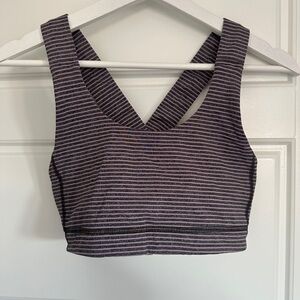 Lululemon Athletica Lavender Cross Back Sports Bra